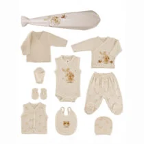 Newborn's The bunny and the little bear Comfy 100% Cotton Clothes Set Unisex 10 pcs
