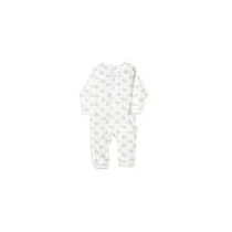 Brown Hedgehog Unisex Baby Jumpsuit
