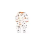 Bear And Fox Baby Jumpsuit for babies and kids - Adomeez
