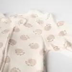 Brown Hedgehog Unisex Baby Jumpsuit - Adomeez