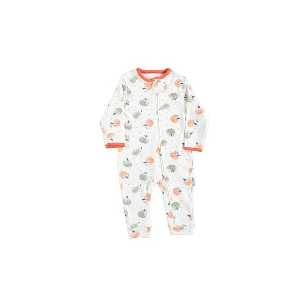 Pumpkin Baby Jumpsuit for babies and kids - Adomeez