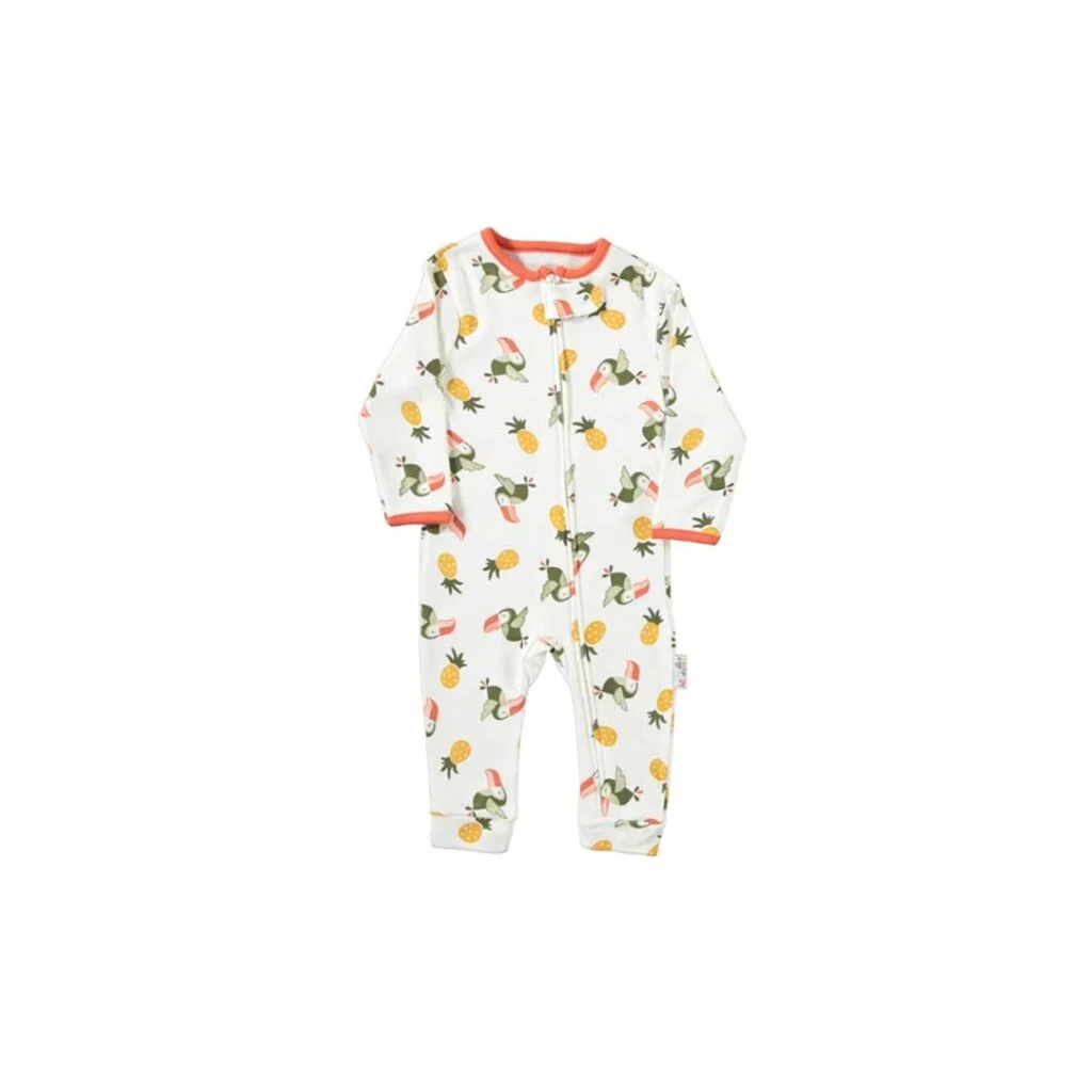 Tropical Baby Jumpsuit for babies and kids - Adomeez