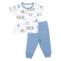 Cat - cute short sleeve cotton 2-pice pajamas set