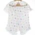 Summer blouse for girls with colorful butterfly print and soft ruffle details – comfort and style in one piece. - 3