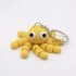 Articulated Fidget Octopus Keychain - flexible 3D printed stress-relief keychain by Adomeez