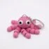 Articulated Fidget Octopus Keychain - flexible 3D printed stress-relief keychain by Adomeez