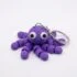 Articulated Fidget Octopus Keychain - flexible 3D printed stress-relief keychain by Adomeez
