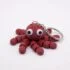 Articulated Fidget Octopus Keychain - flexible 3D printed stress-relief keychain by Adomeez