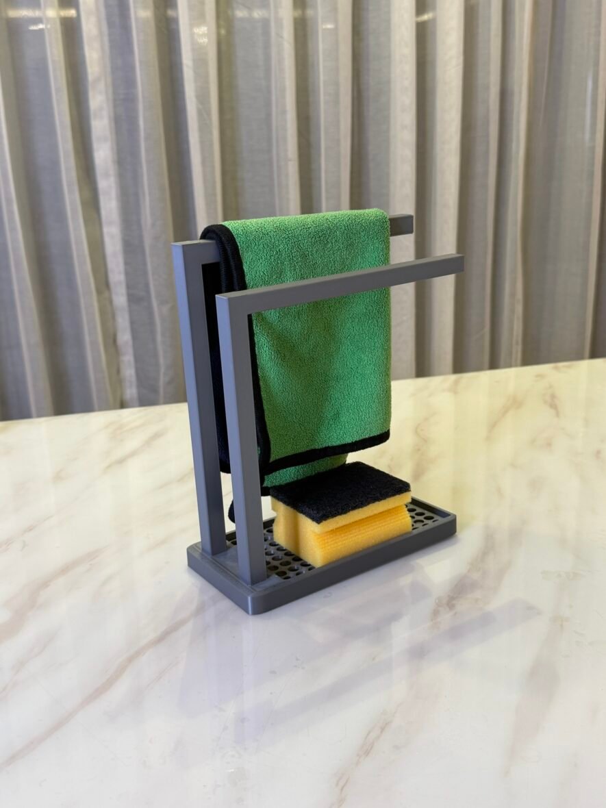 Smart Sink Towel & Sponge Holder
