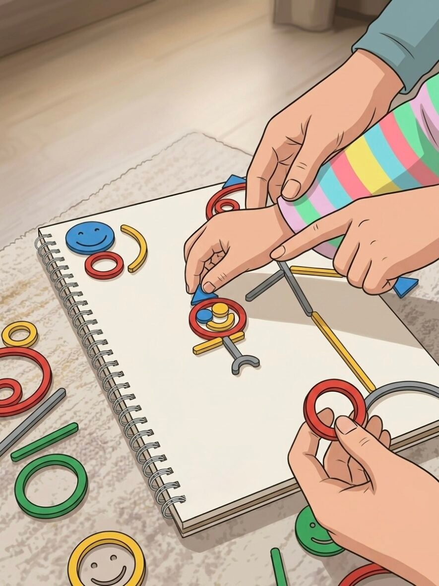 Interactive Shape-Building Toy