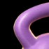 Close-up of the kettlebell keychain handle
